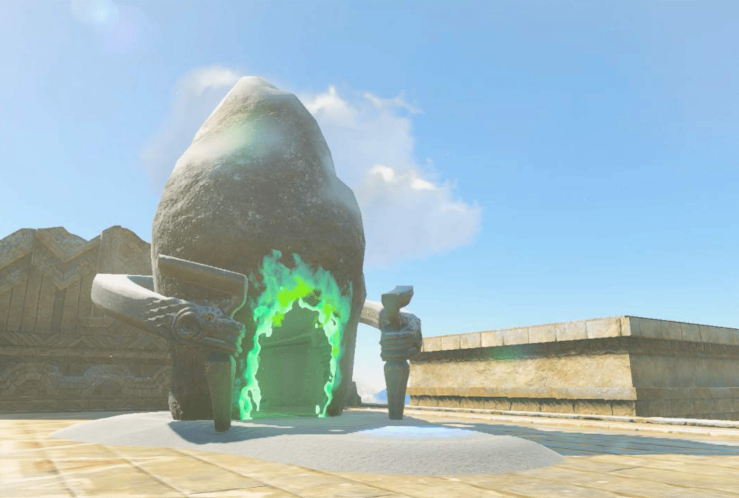 Mayaumekis Shrine ‘Downward Force’ location and walkthrough in Zelda: Tears of the Kingdom